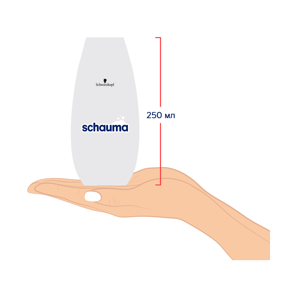 Шампунь Schauma Men с экстрактом хмеля для ежедневного ухода 250 мл (4012800567658) изображение 7