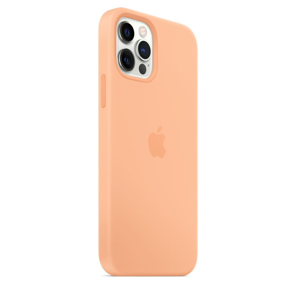 Чехол для мобильного телефона Apple iPhone 12 | 12 Pro Silicone Case with MagSafe - Cantaloupe, (MK023ZE/A) изображение 10