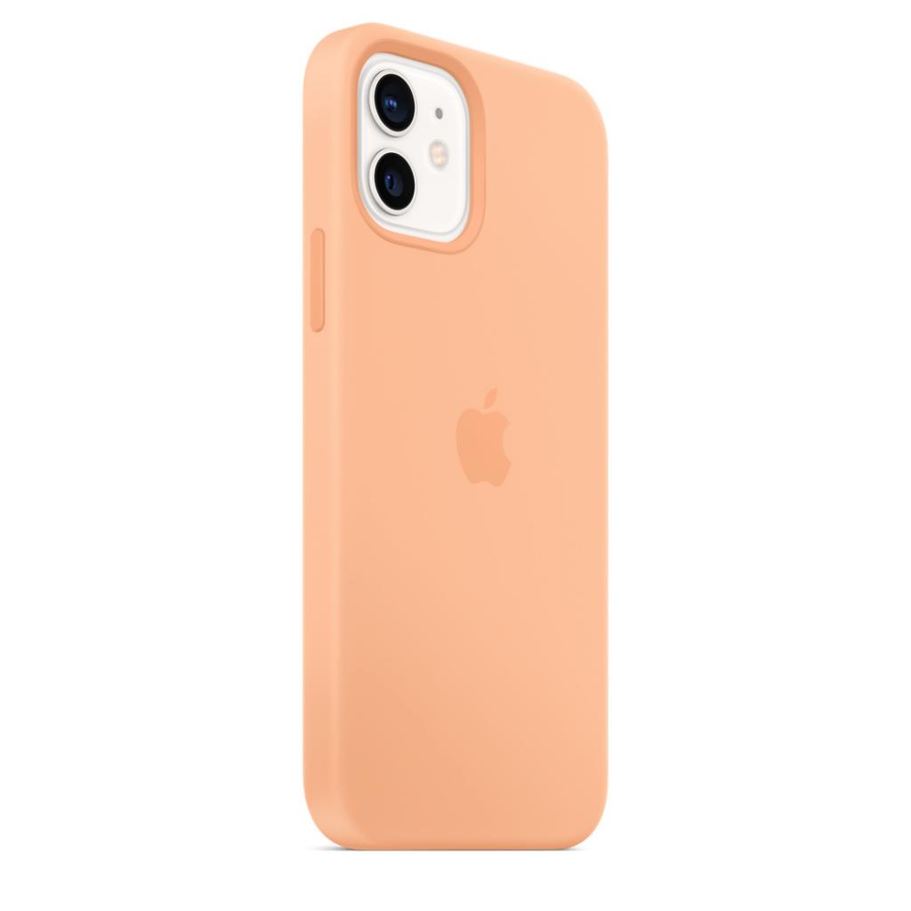Чехол для мобильного телефона Apple iPhone 12 | 12 Pro Silicone Case with MagSafe - Cantaloupe, (MK023ZE/A) изображение 9