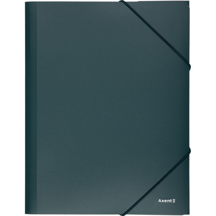 Папка на резинках Axent A4 500 мкм green (1508-05-A)