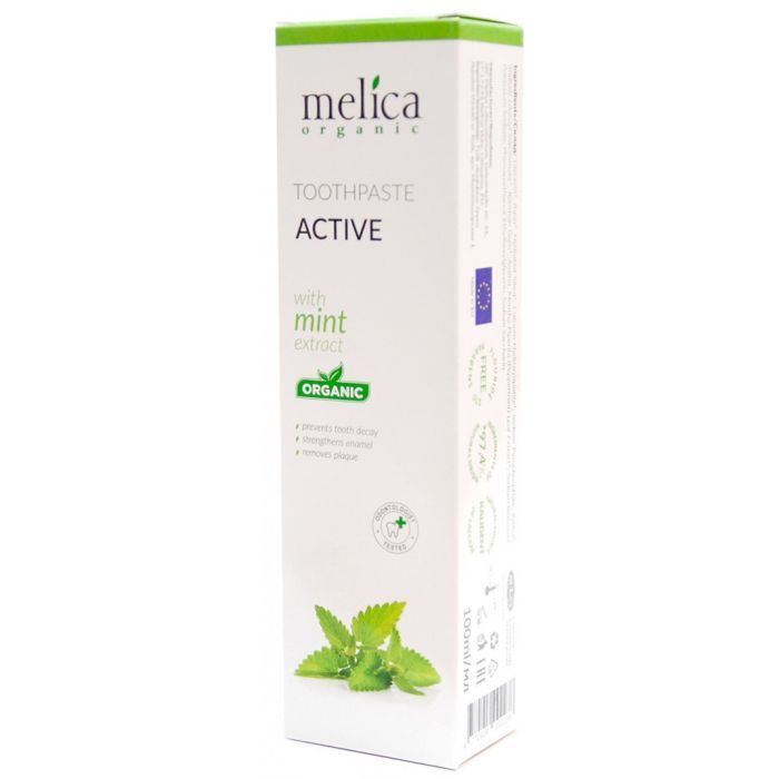 Зубная паста Melica Organic c экстрактом мяты 100 мл (4770416002238) изображение 2