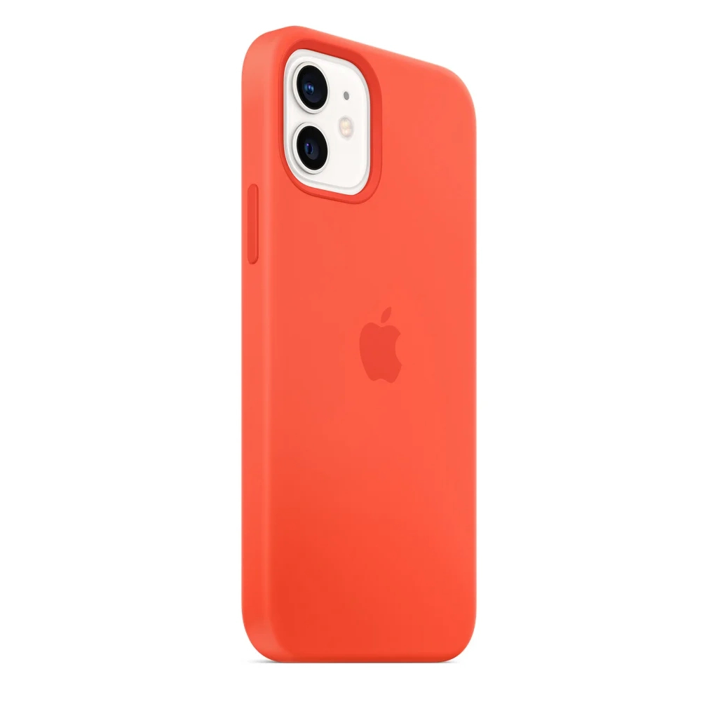 Чехол для мобильного телефона Apple iPhone 12 Pro Max Silicone Case with MagSafe - Electric Oran (MKTX3ZE/A) изображение 2