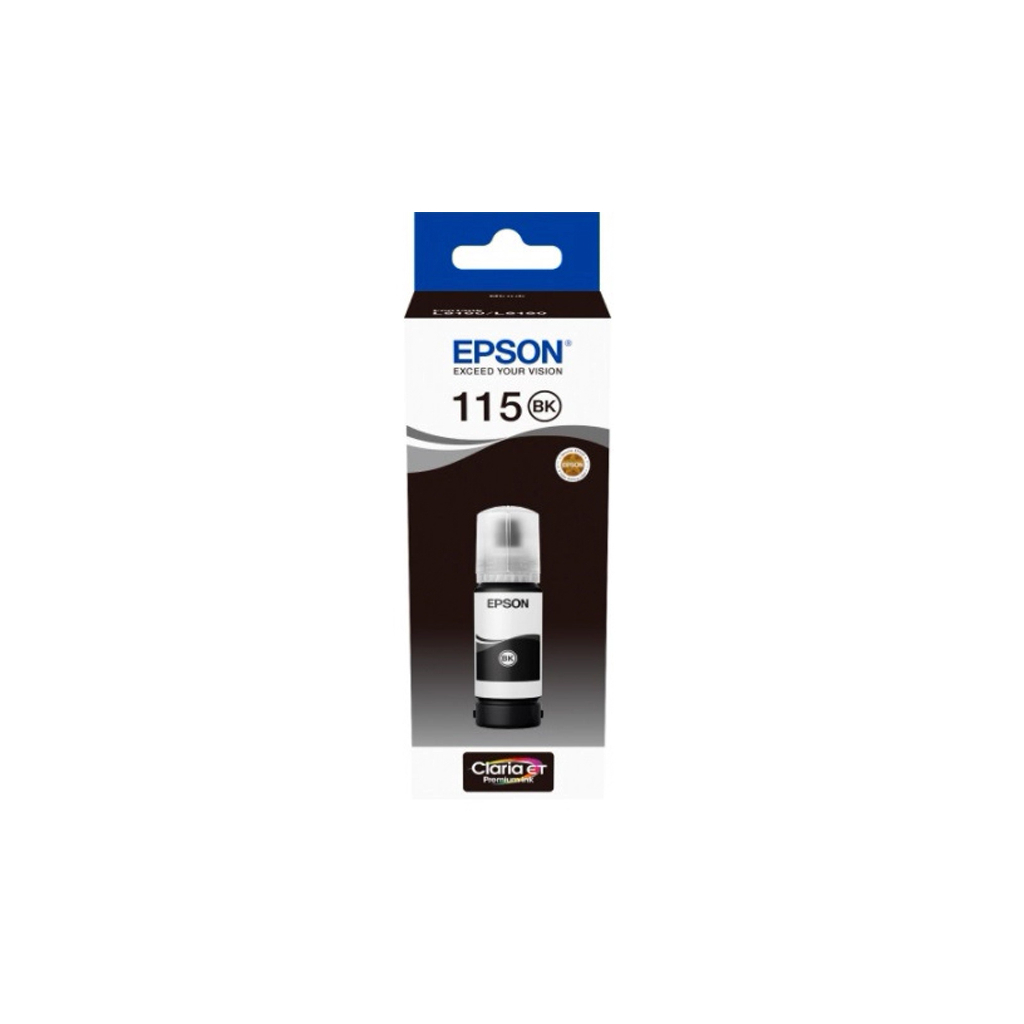 Контейнер с чернилами Epson 115 EcoTank PhotoBlack (C13T07D14A)