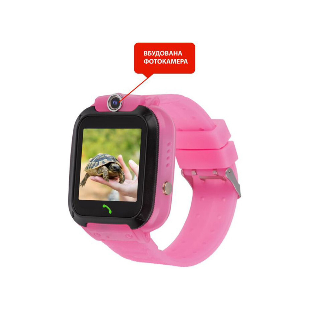 Смарт-годинник Amigo GO007 FLEXI GPS Pink (871498) зображення 2