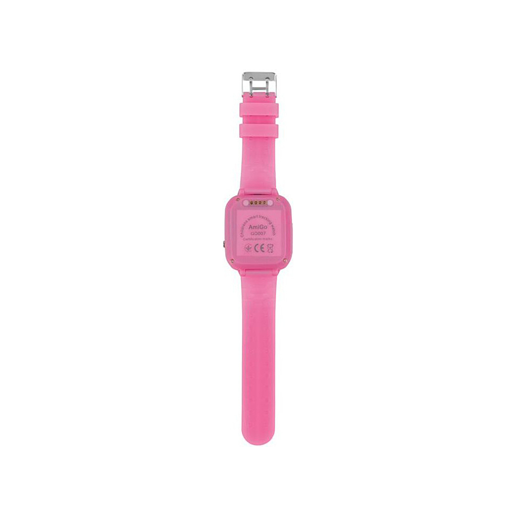 Смарт-часы Amigo GO007 FLEXI GPS Pink (871498) изображение 5