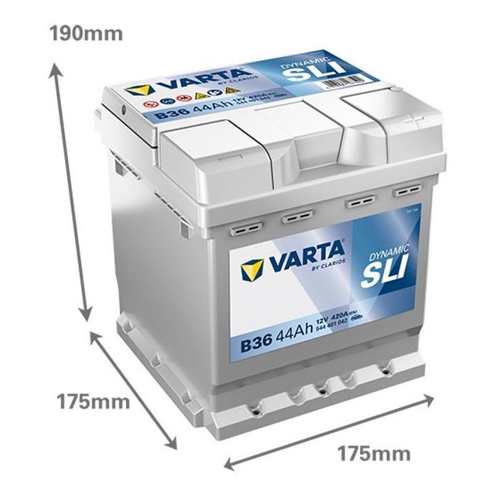 Акумулятор автомобільний Varta Blue Dynamic 44Ah (544401042) зображення 3