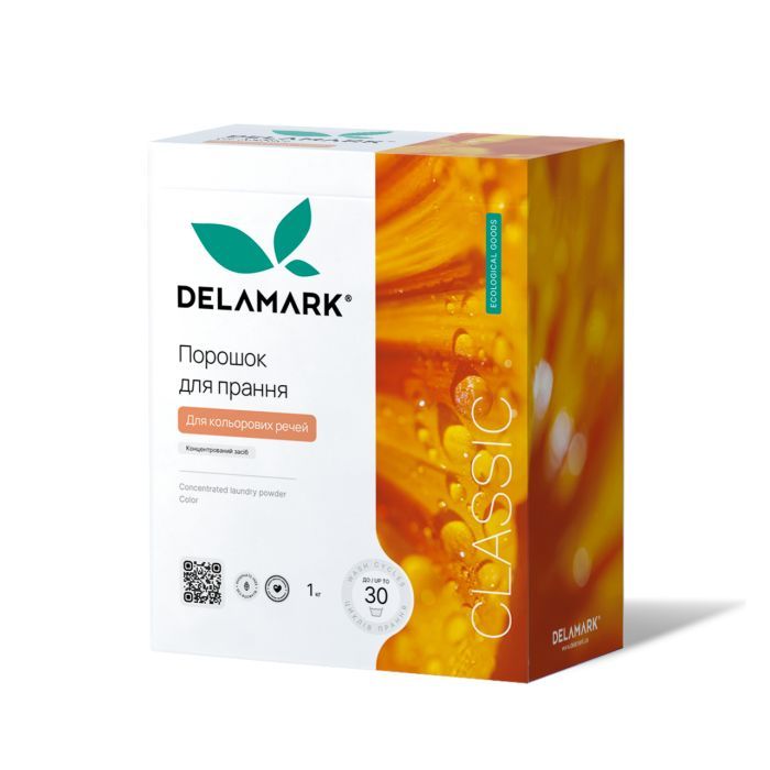 Пральний порошок DeLaMark Color 1 кг (4820152330499)