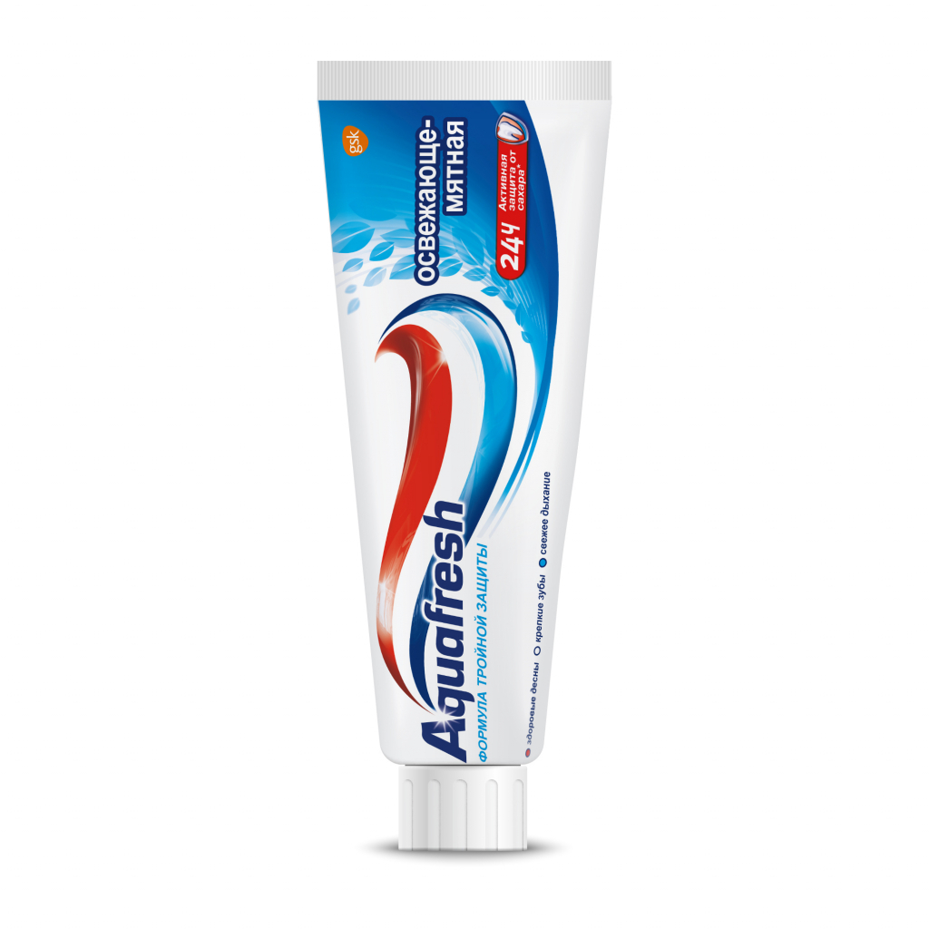 Зубная паста Aquafresh Освежающе-мятная 125 мл (5908311868447) изображение 2