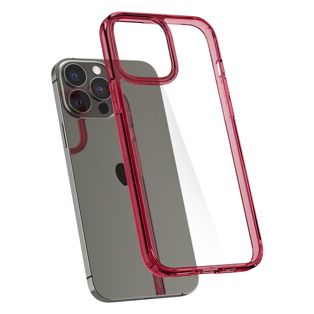 Чохол до мобільного телефона Spigen Spigen Apple Iphone 13 Pro Ultra Hybrid, Red Crystal (ACS03263) зображення 6