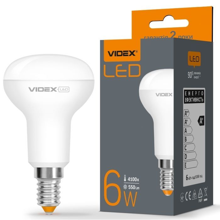 Лампочка TITANUM LED R50e 6W E14 4100K (VL-R50e-06144) изображение 3