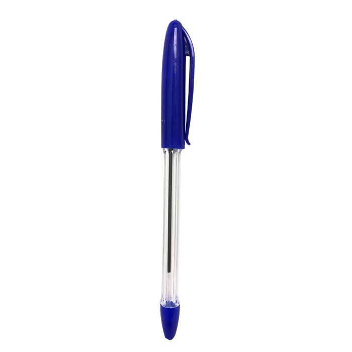Ручка шариковая H-Tone 0,7мм, с гриппом, черная, уп. 50 шт (PEN-HT-JJ201307-B)