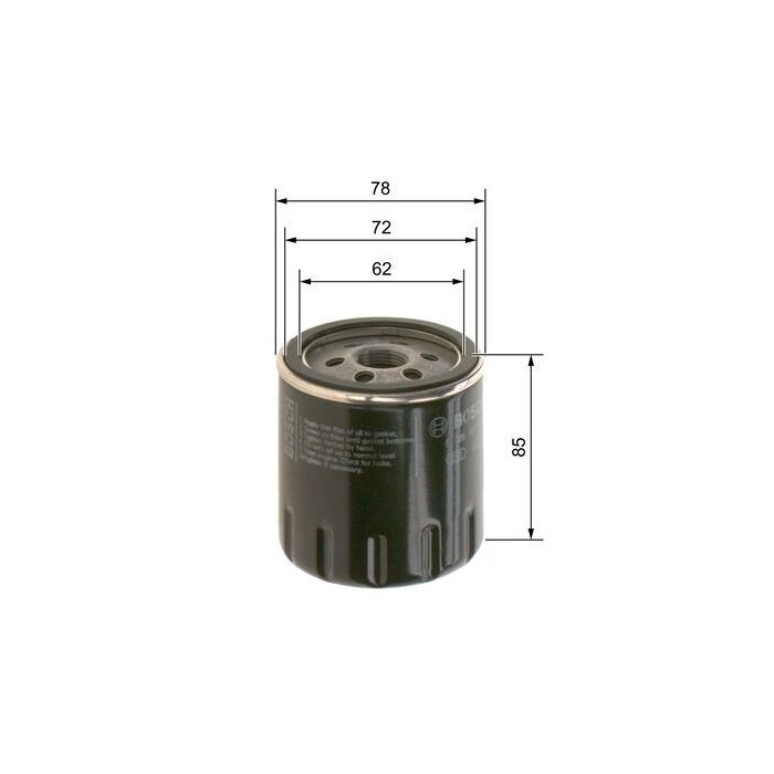 Фільтр масляний Bosch F026407300 зображення 5