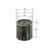 Фільтр масляний Bosch F026407300 зображення 5