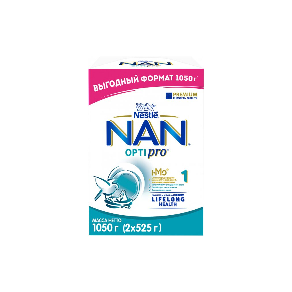 Дитяча суміш Nestle NAN 1 Optipro 2'FL +0 міс. 1050 г (7613287314512) зображення 2