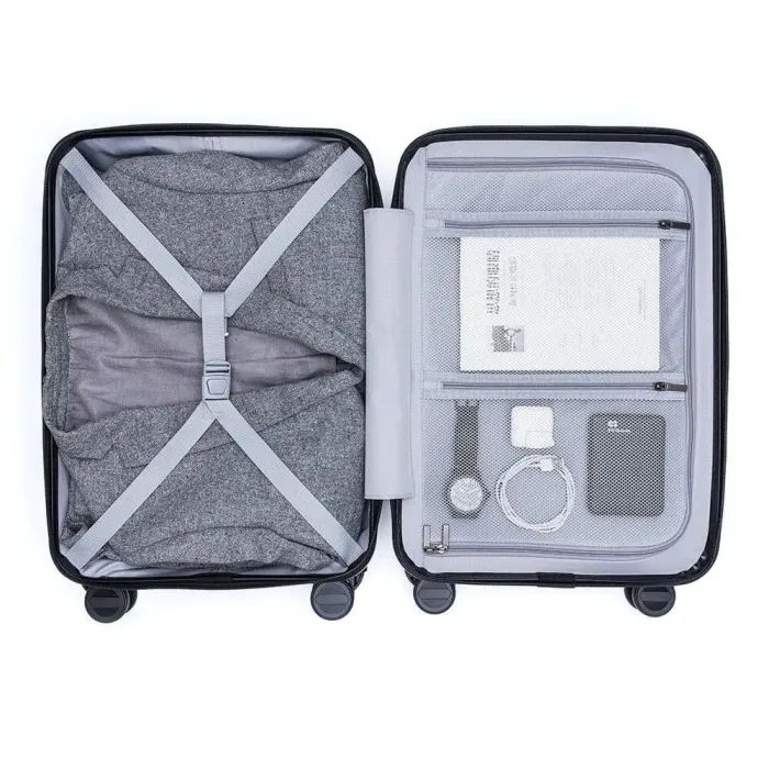 Чемодан Xiaomi Ninetygo Light Business Boarding Case 20" Titanium Grey (6934177714993) изображение 3