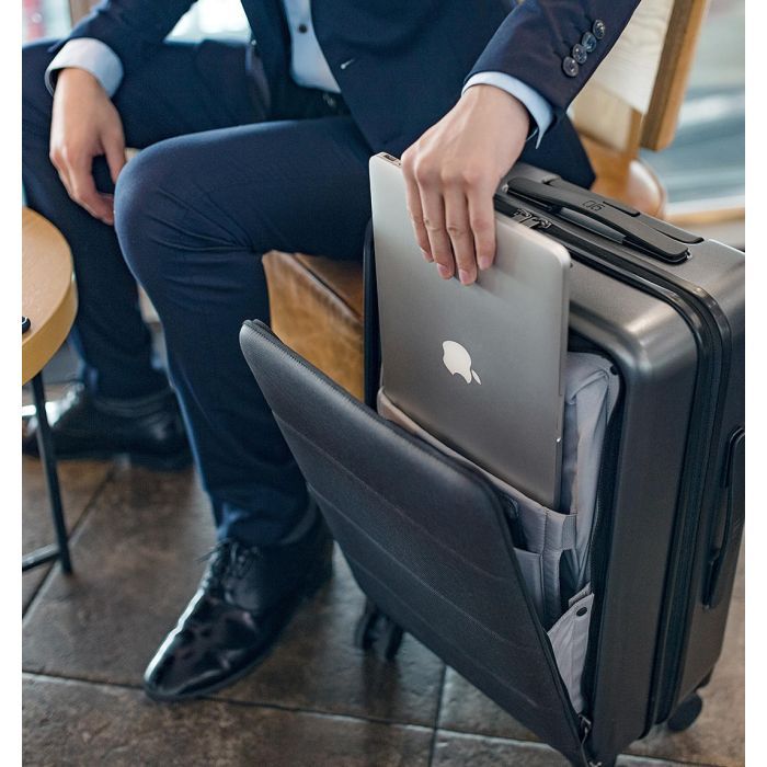 Чемодан Xiaomi Ninetygo Light Business Boarding Case 20" Titanium Grey (6934177714993) изображение 4