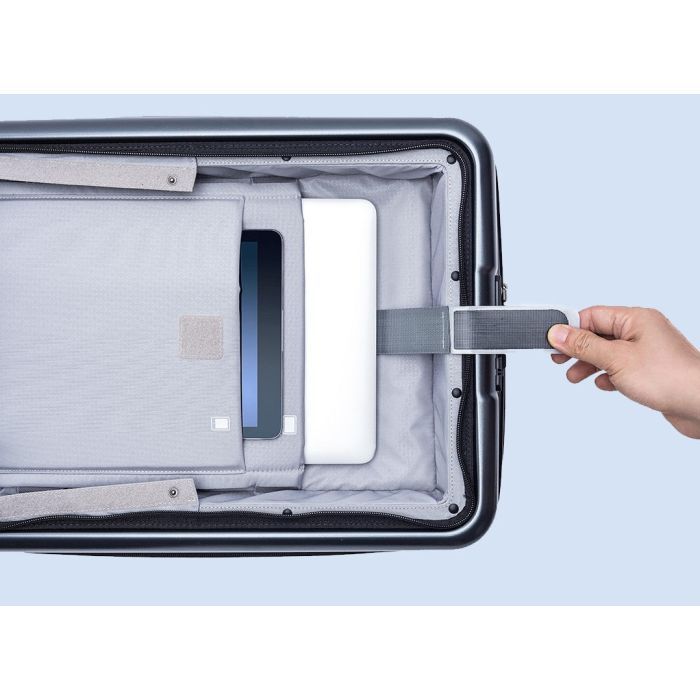 Чемодан Xiaomi Ninetygo Light Business Boarding Case 20" Titanium Grey (6934177714993) изображение 5