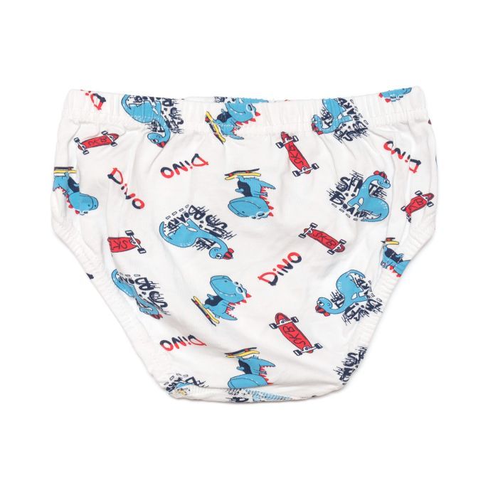 Трусы детские BiyoKids с динозаврами (2556-104B-white) изображение 2