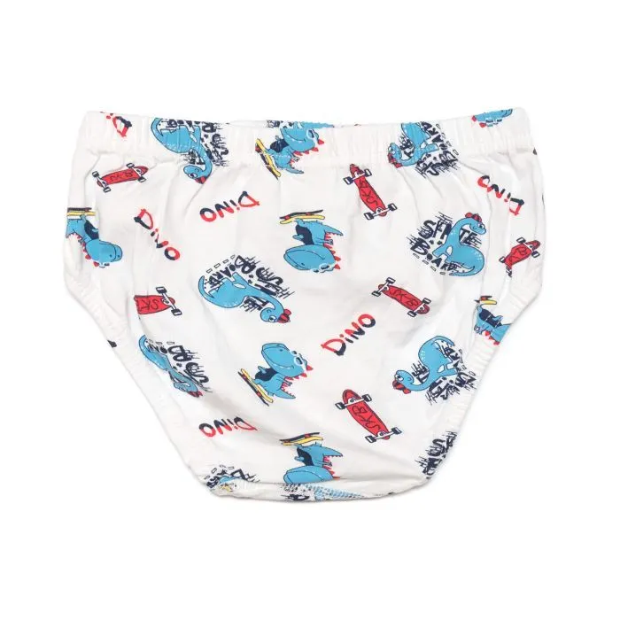 Трусы детские BiyoKids с динозаврами (2556-104B-white) изображение 2