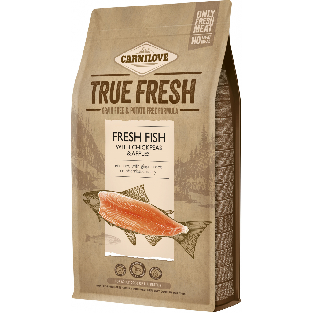 Сухой корм для собак Carnilove True Fresh FISH for Adult dogs 4 кг (8595602546008)