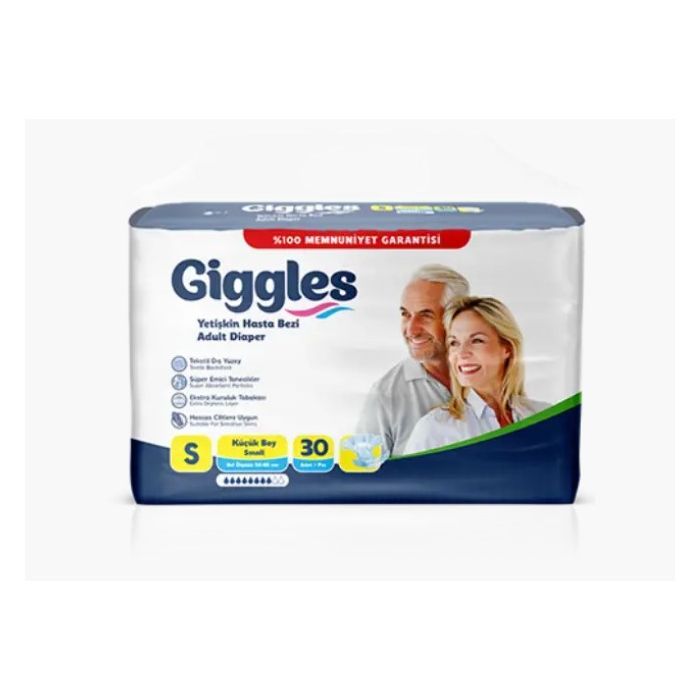 Подгузники для взрослых Giggles Small 50-85 см 30 шт (8680131201112)