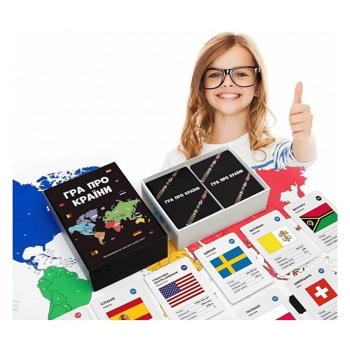 Настільна гра Memo Games Гра про Країни, російська (1000185) зображення 2