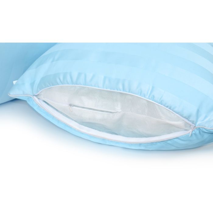 Подушка MirSon антиаллергенна Valentino Eco-Soft Hand Made №484 висока 70х7 (2200000625731) зображення 4