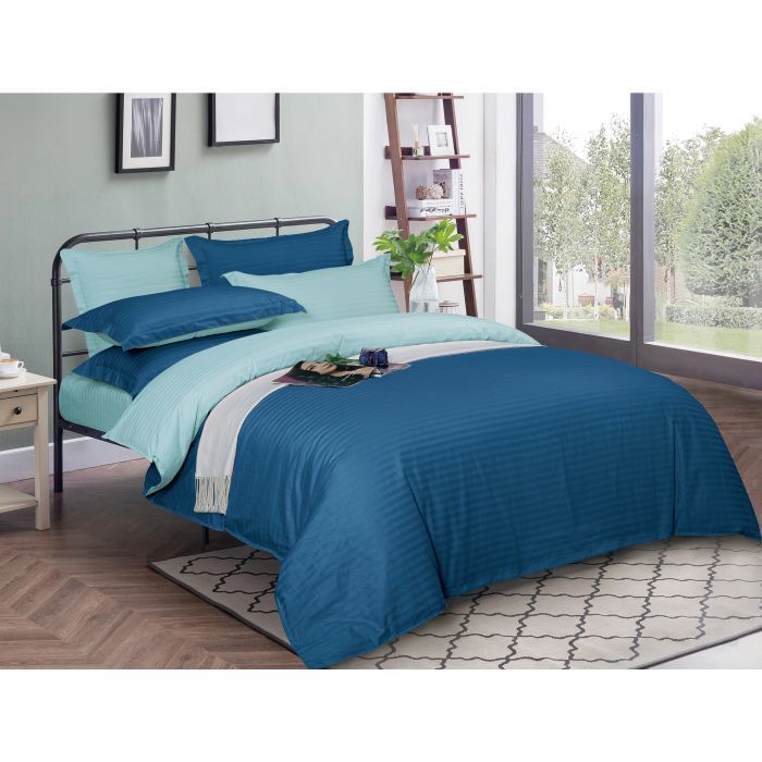 Постільна білизна MirSon SatinStripe 30-0019+ 30-0013 Milo 110х140 Дитячий (2200005247556)