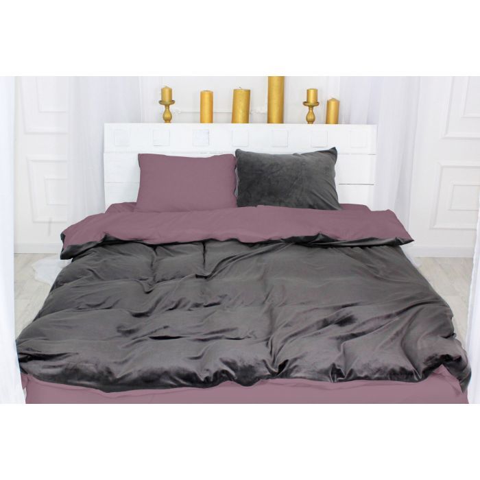 Постельное белье MirSon Велюр Winter Delicate 28-0095 Violaciocca 220х240 (2200004046419)
