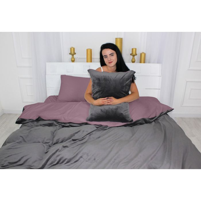Постельное белье MirSon Велюр Winter Delicate 28-0095 Violaciocca 220х240 (2200004046419) изображение 2