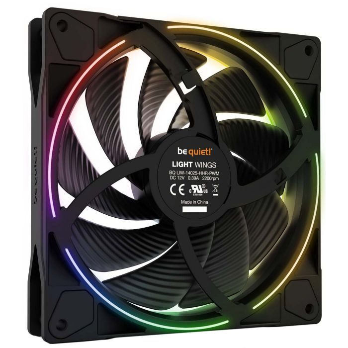Кулер для корпуса Be quiet! Light Wings 140mm PWM high-speed 3 pcs (BL079) изображение 2