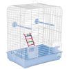 Клетка для птиц Природа "Белла" 37х25х37 см светло-голубая (4823082415038)