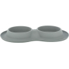 Посуд для собак Trixie Миска металева подвійна 2х400 мл/16 см (сіра) (4011905249834) зображення 3