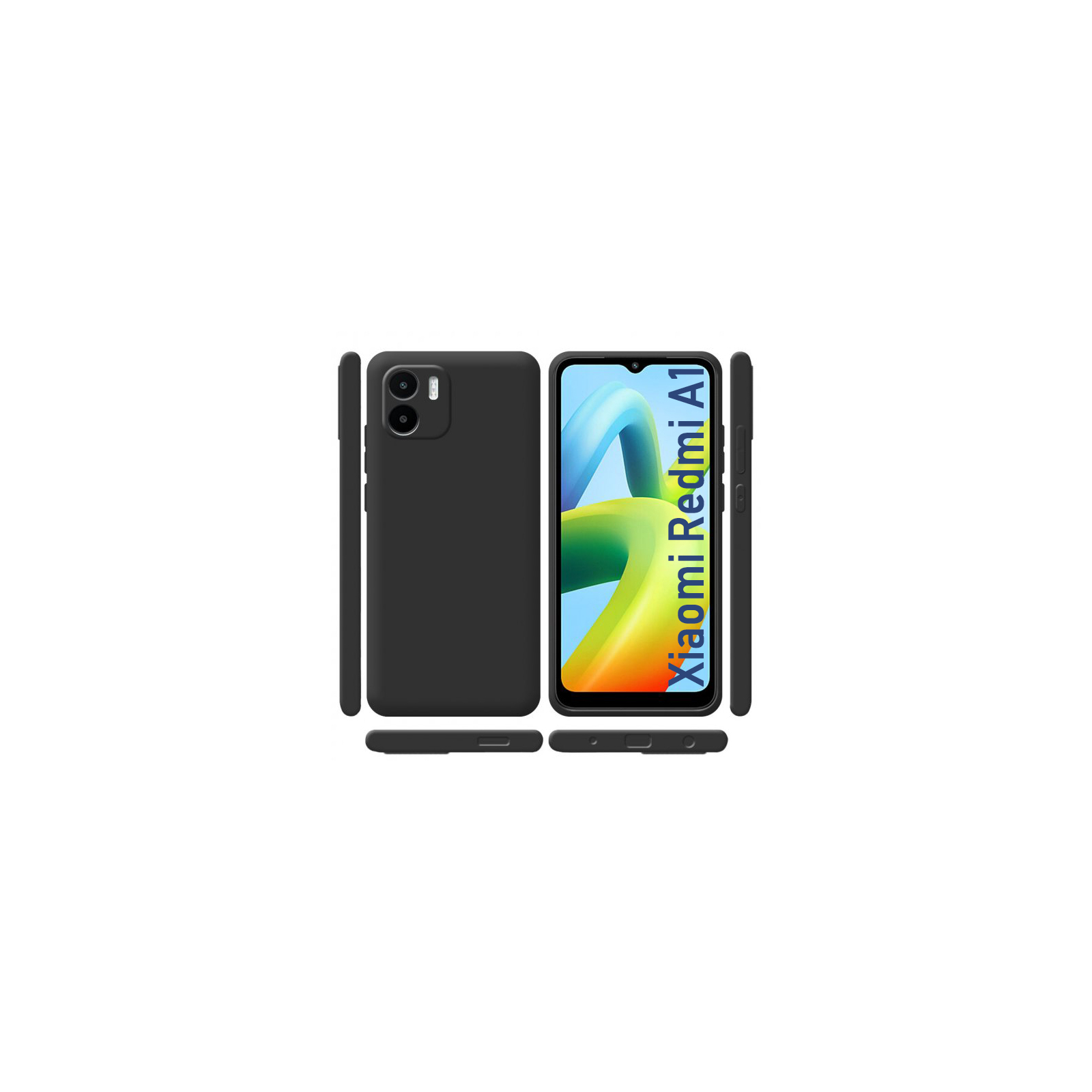 Чехол для мобильного телефона BeCover Xiaomi Redmi A1/A2 Black (708117) изображение 2