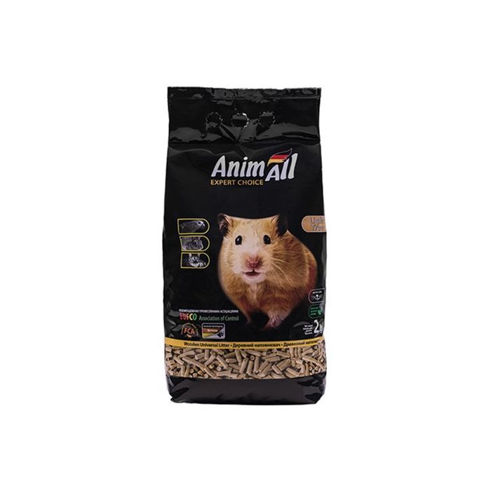 Наполнитель для туалета AnimAll Древесный 2 кг (111291)