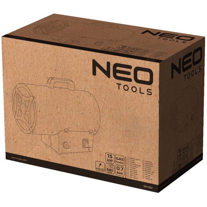 Газовий обігрівач Neo Tools 90-083 зображення 11