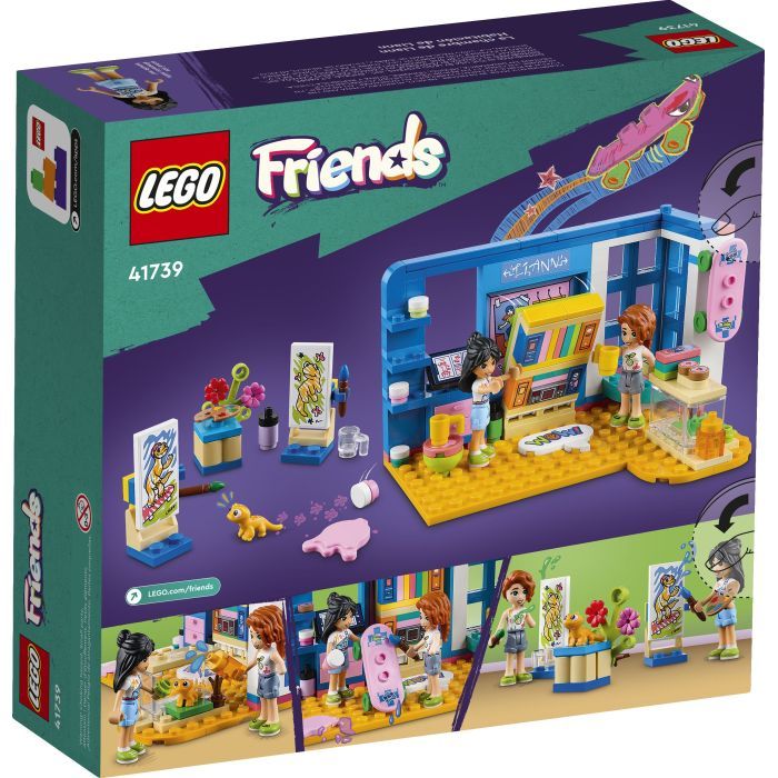 Конструктор LEGO Friends Комната Лиан 204 детали (41739) изображение 9