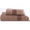Рушник MirSon Набір лазневих №106 Elite Luxury Coffee 2 шт (2200005613306) зображення 5
