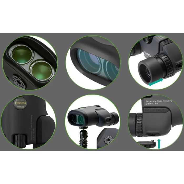 Бинокль Pentax UP 8.5x21 Papillio II (930160) изображение 9