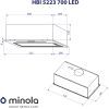 Вытяжка кухонная Minola HBI 5223 BL 700 LED изображение 10
