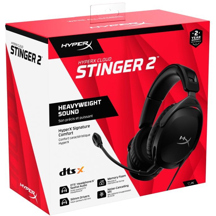 Наушники HyperX Cloud Stinger 2 Wired Black (519T1AA) изображение 8