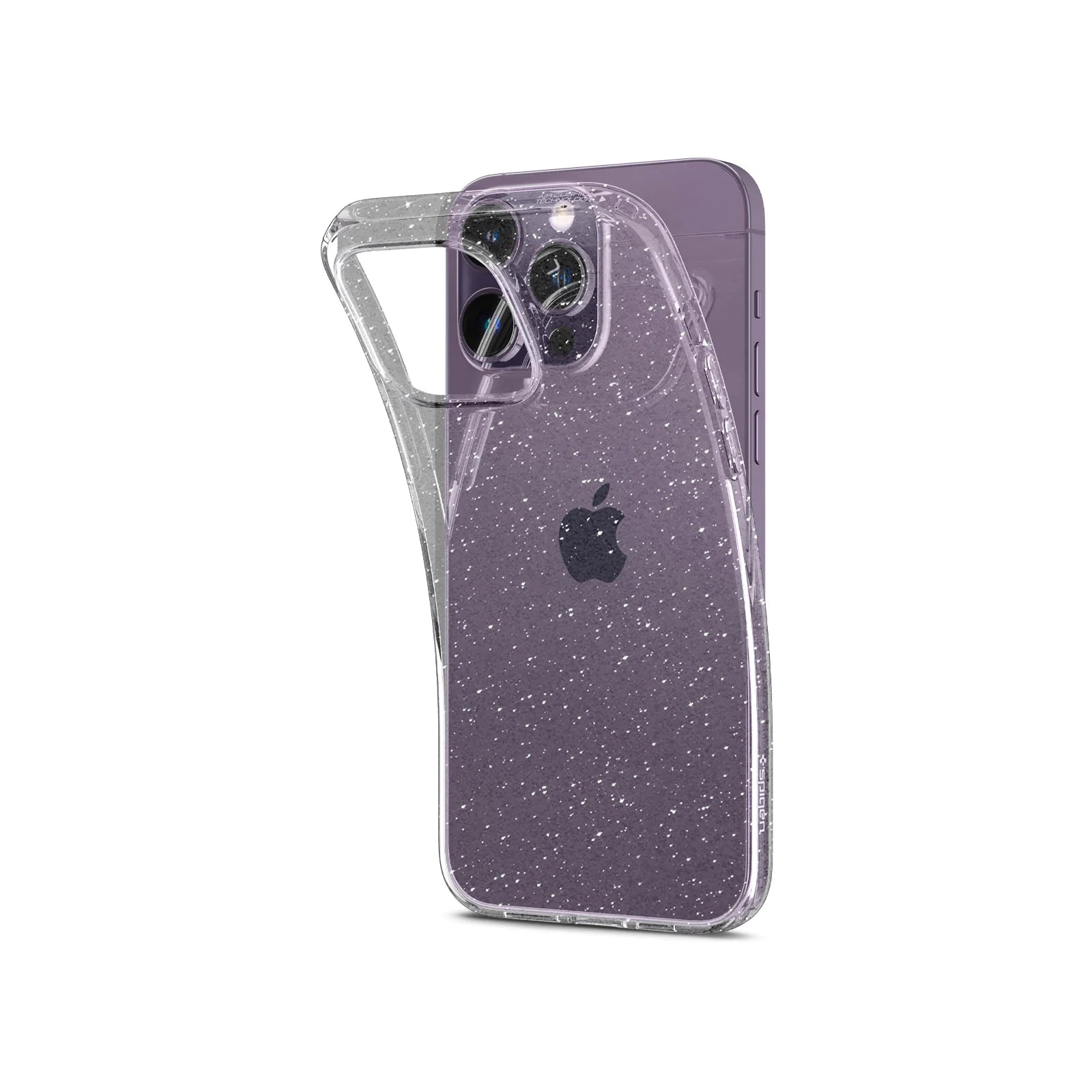 Чехол для мобильного телефона Spigen Apple Iphone 14 Pro Max Liquid Crystal Glitter, Rose Quartz (ACS04811) изображение 5