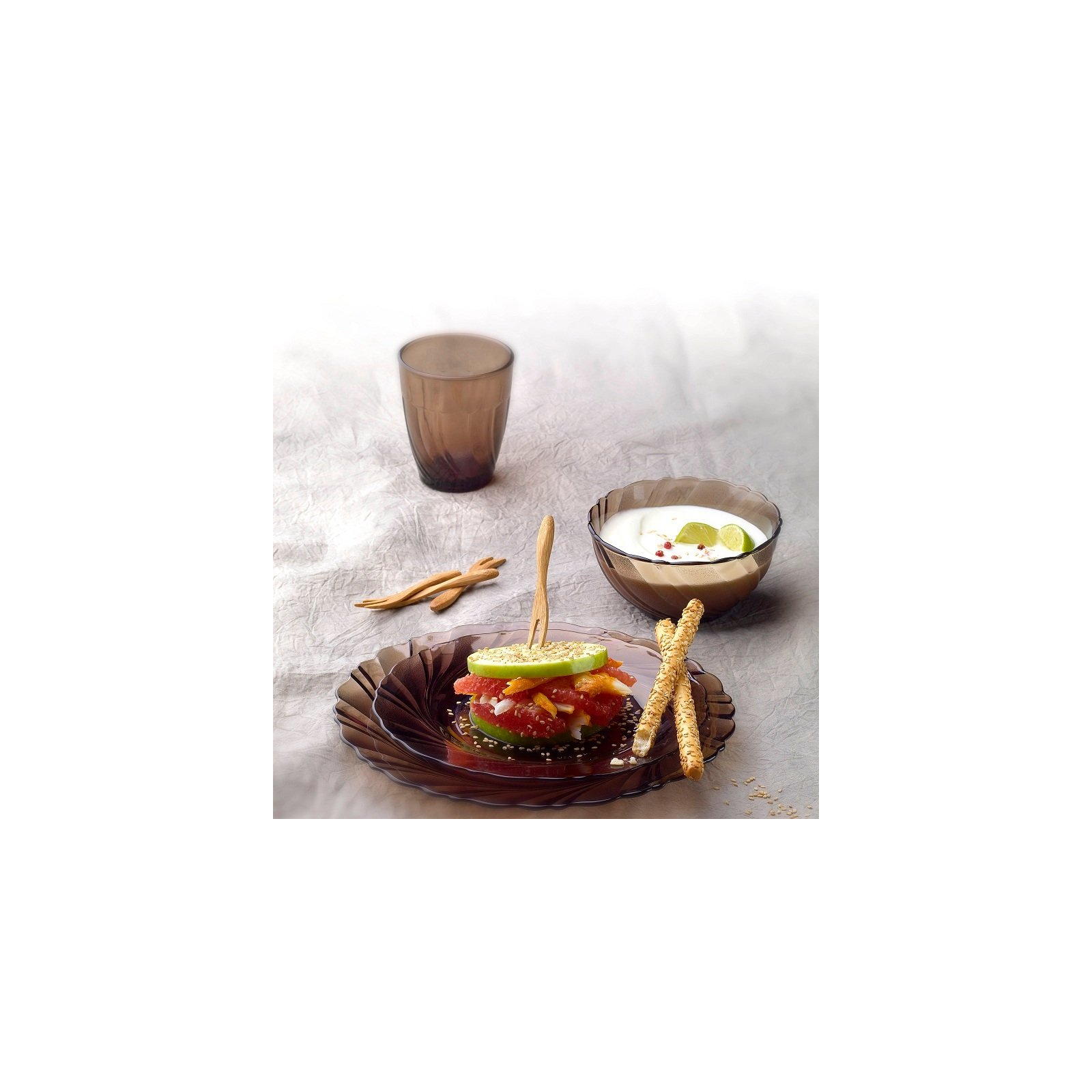 Тарелка Duralex Beau Rivage Creole 23,5 см Обідня (3001CF06) изображение 4