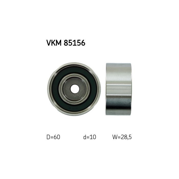 Ролик натягувача ременя SKF VKM 85156