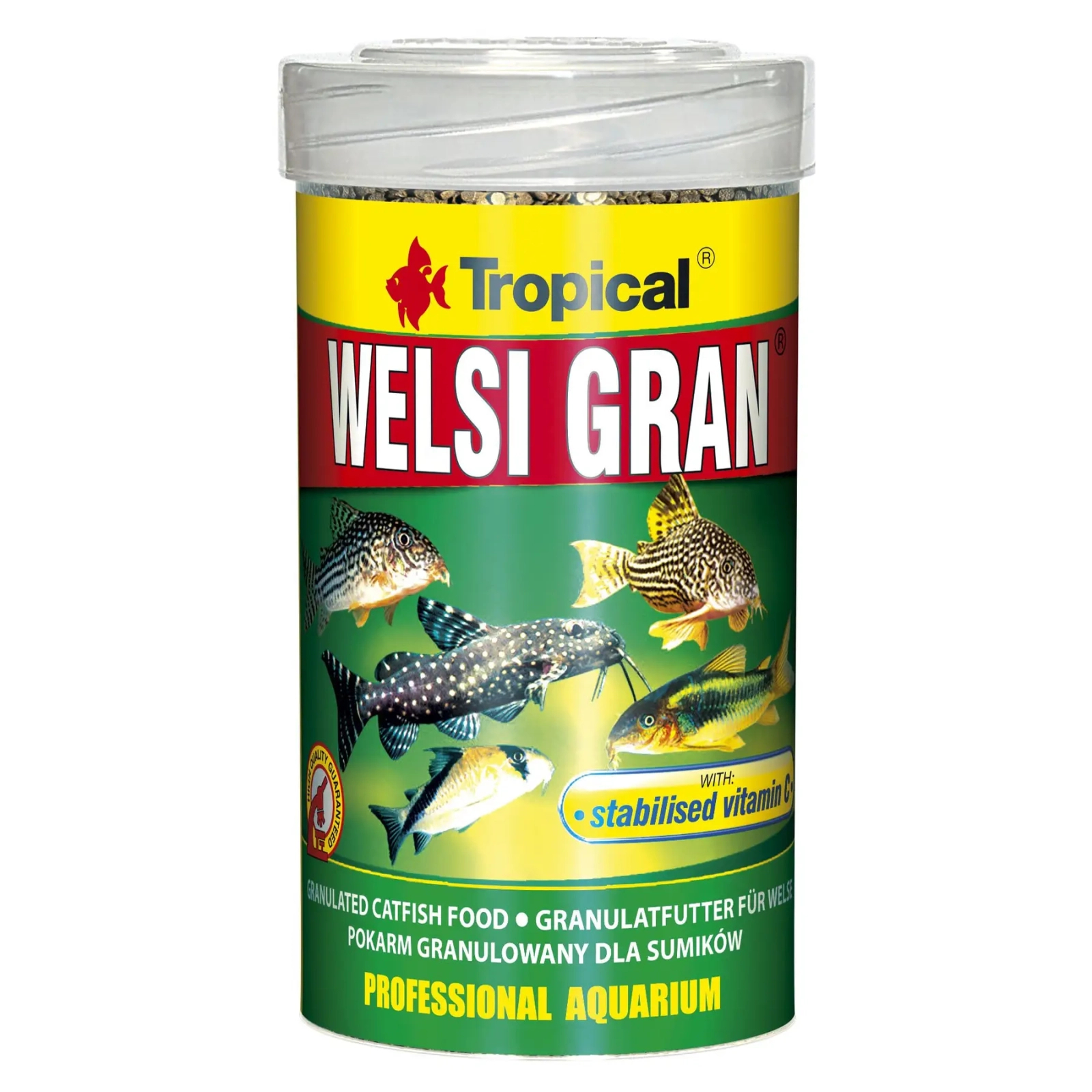 Корм для рыб Tropical Welsi Gran в гранулах 100 мл (5900469604632)