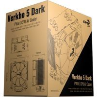 Кулер для процессора AeroCool Verkho 5 Dark (ACTC-NA30510.01) изображение 8