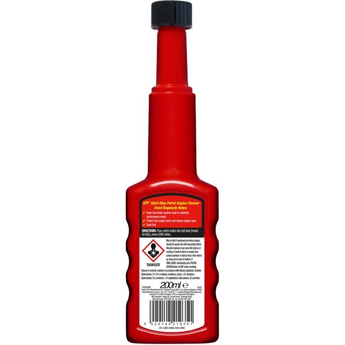 Автомобильный очиститель STP Start-Stop Petrol Engine Cleaner, 200мл (74378) изображение 2