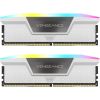 Модуль памяти для компьютера DDR5 32GB (2x16GB) 6000 MHz Vengeance RGB White Corsair (CMH32GX5M2B6000C40W) изображение 2