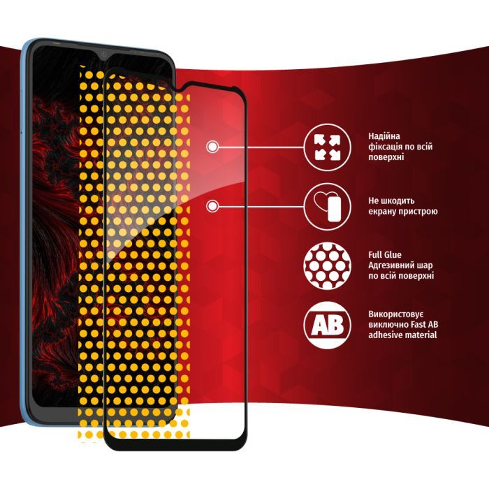 Стекло защитное Intaleo Full Glue Tecno Pop 5 LTE (1283126535376) изображение 6