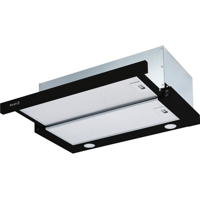 Витяжка кухонна Borgio TLF (TR) 60 black зображення 2